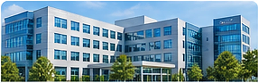 Modern hospital and healthcare facility